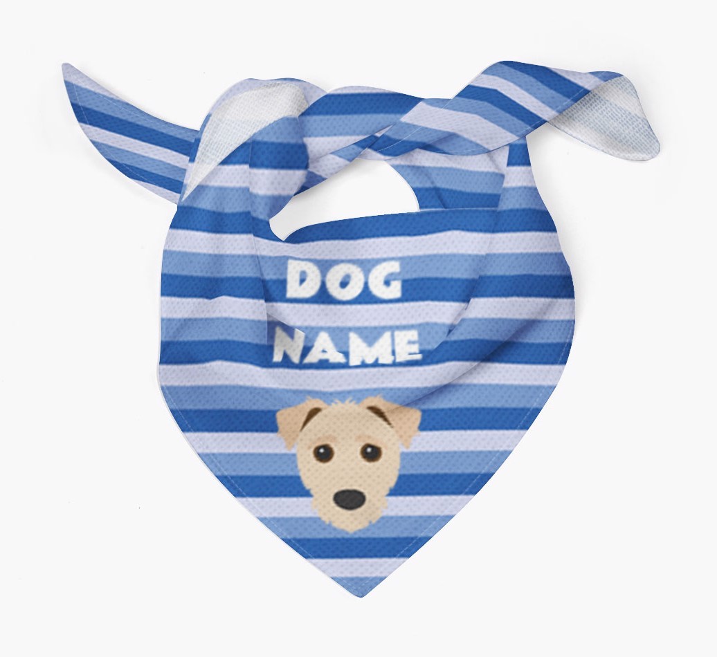 Personalised 'Stripes' Bandana for your {breedFullName}