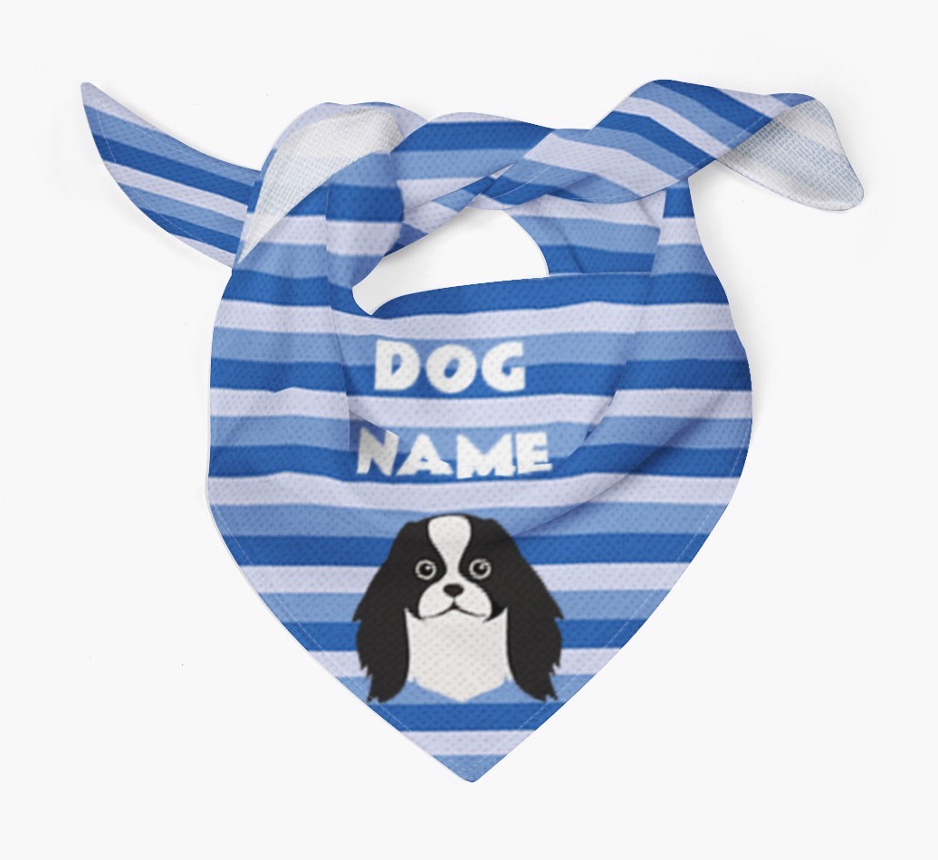 Personalised 'Stripes' Bandana for your {breedFullName}