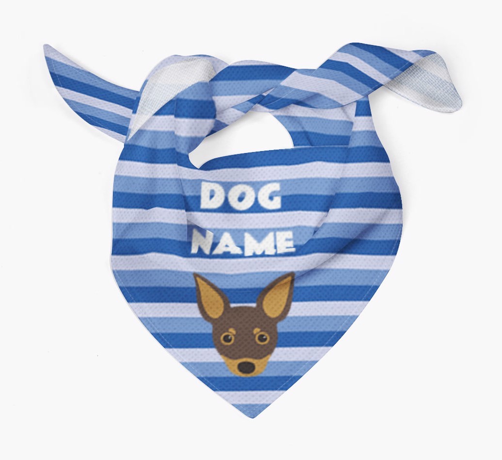 Personalised 'Stripes' Bandana for your {breedFullName}