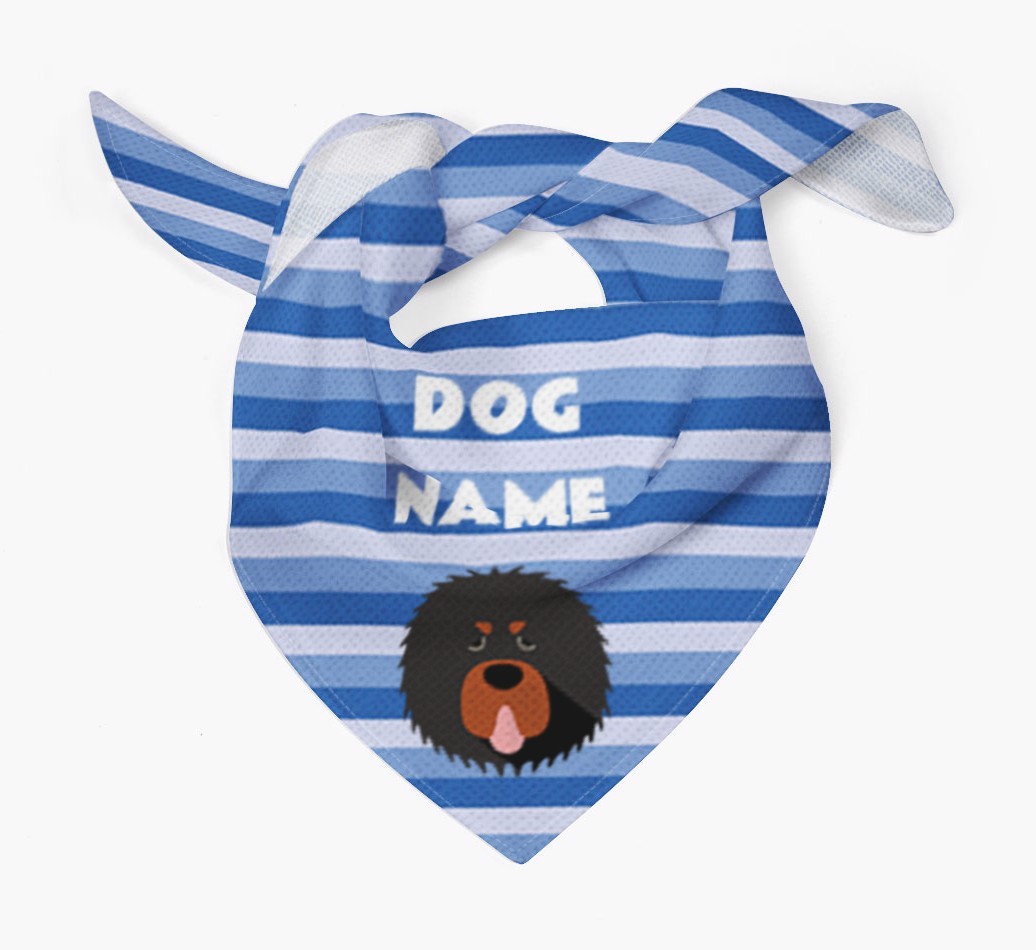 Personalised 'Stripes' Bandana for your {breedFullName}