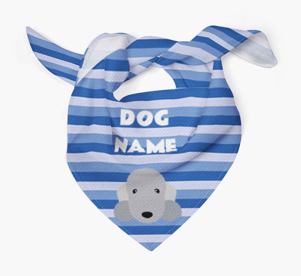 Personalized 'Stripes' Bandana for your {breedFullName}