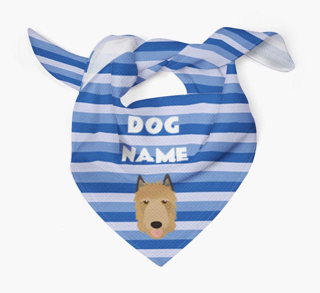 Personalized 'Stripes' Bandana for your {breedFullName}