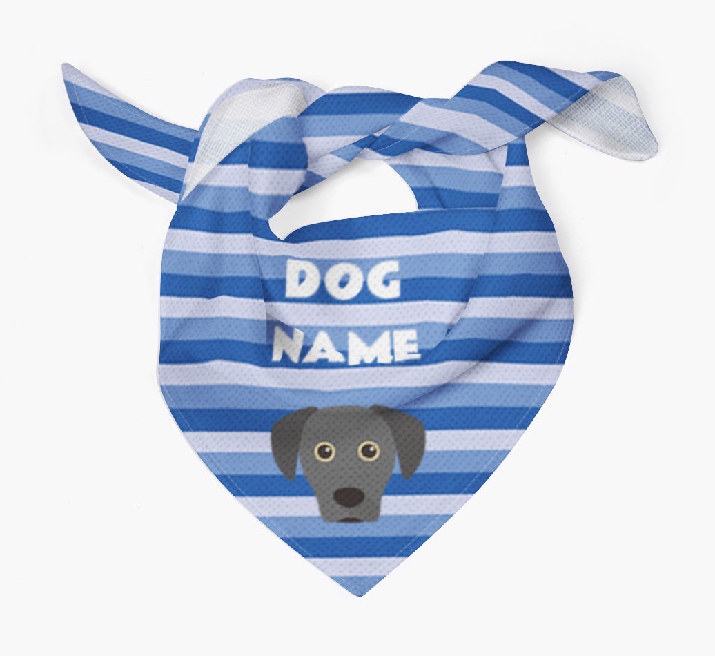Personalized 'Stripes' Bandana for your {breedFullName}