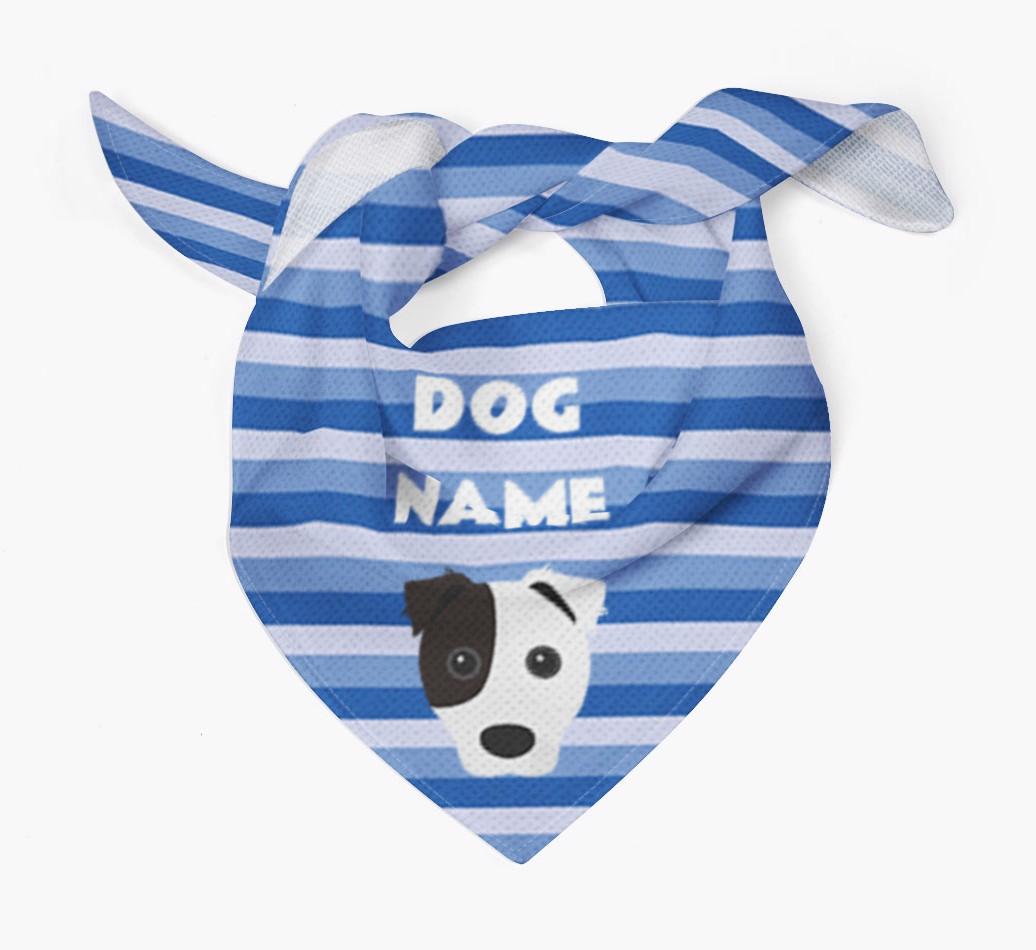 Personalized 'Stripes' Bandana for your {breedFullName}