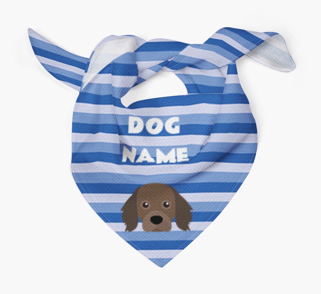 Personalized 'Stripes' Bandana for your {breedFullName}