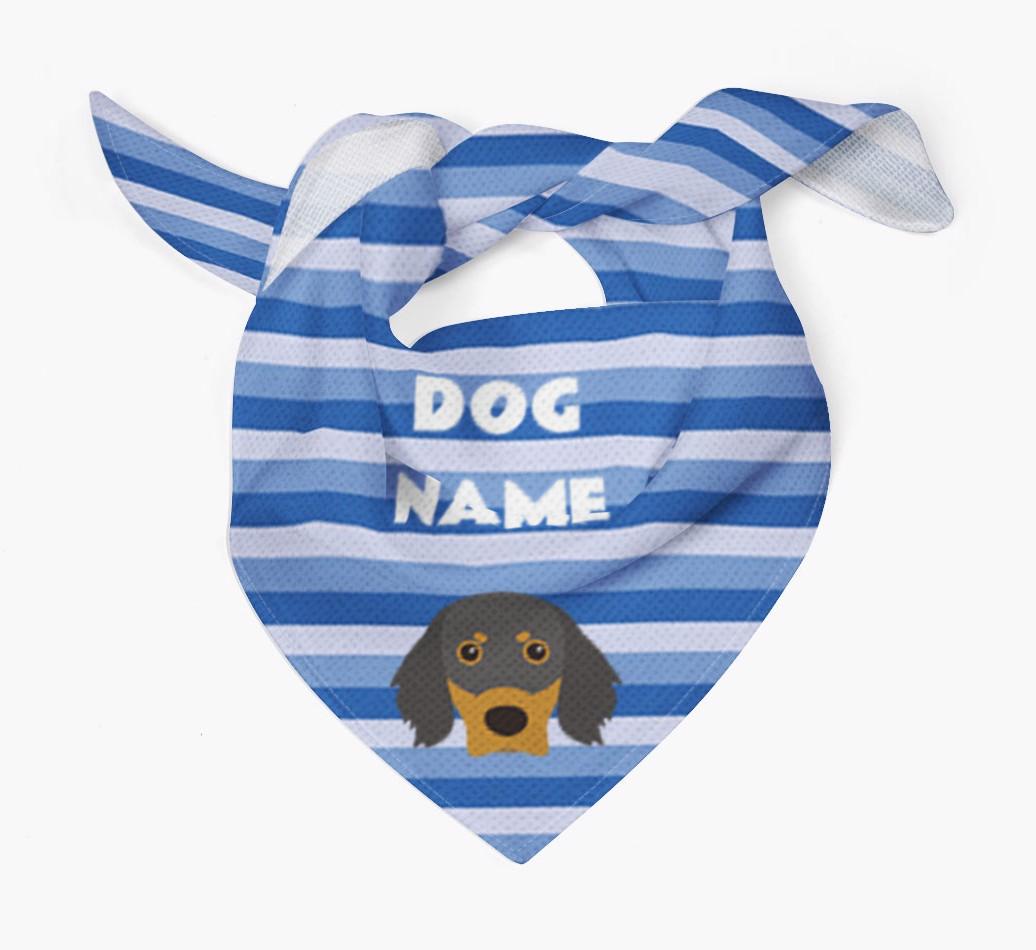 Personalized 'Stripes' Bandana for your {breedFullName}