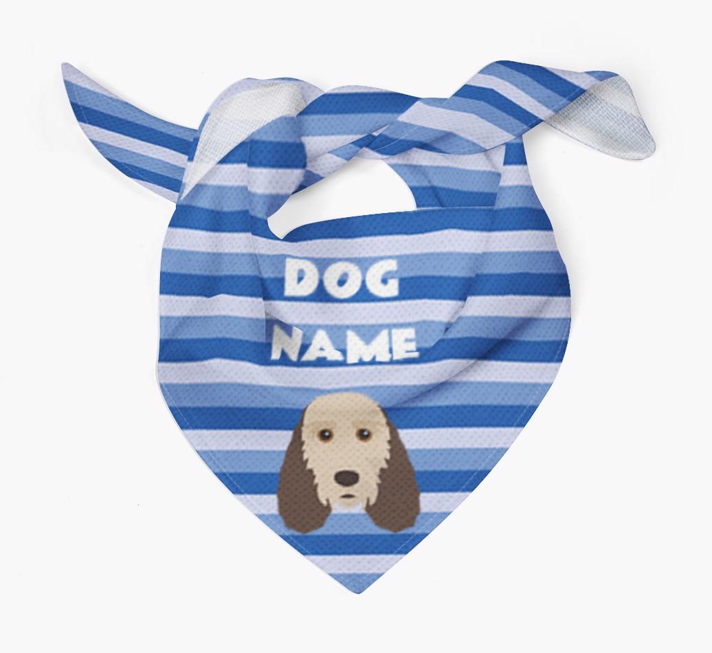 Personalized 'Stripes' Bandana for your {breedFullName}