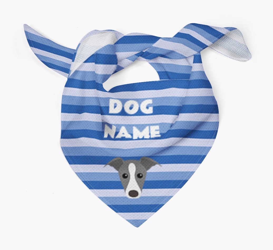 Personalized 'Stripes' Bandana for your {breedFullName}