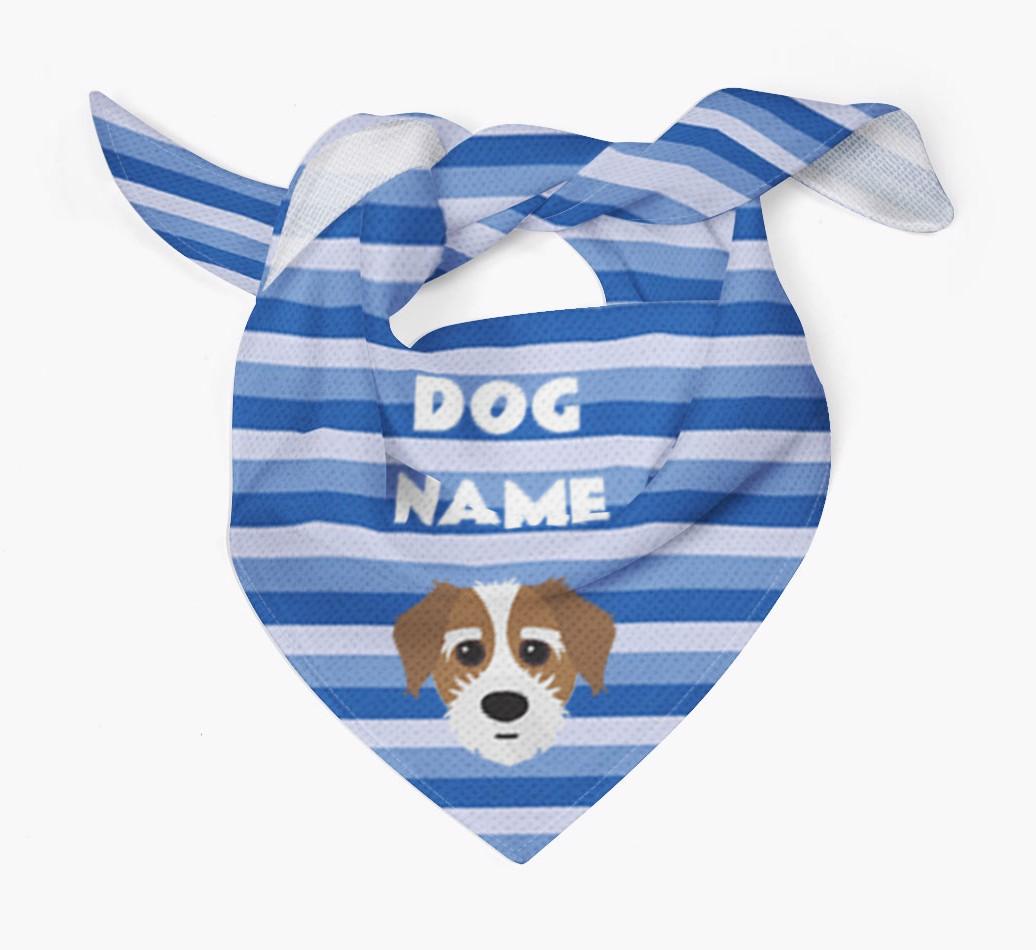 Personalized 'Stripes' Bandana for your {breedFullName}