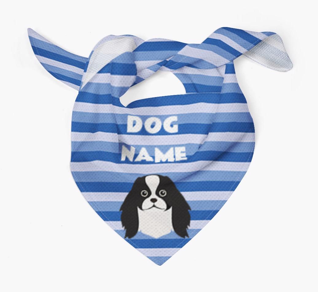 Personalized 'Stripes' Bandana for your {breedFullName}