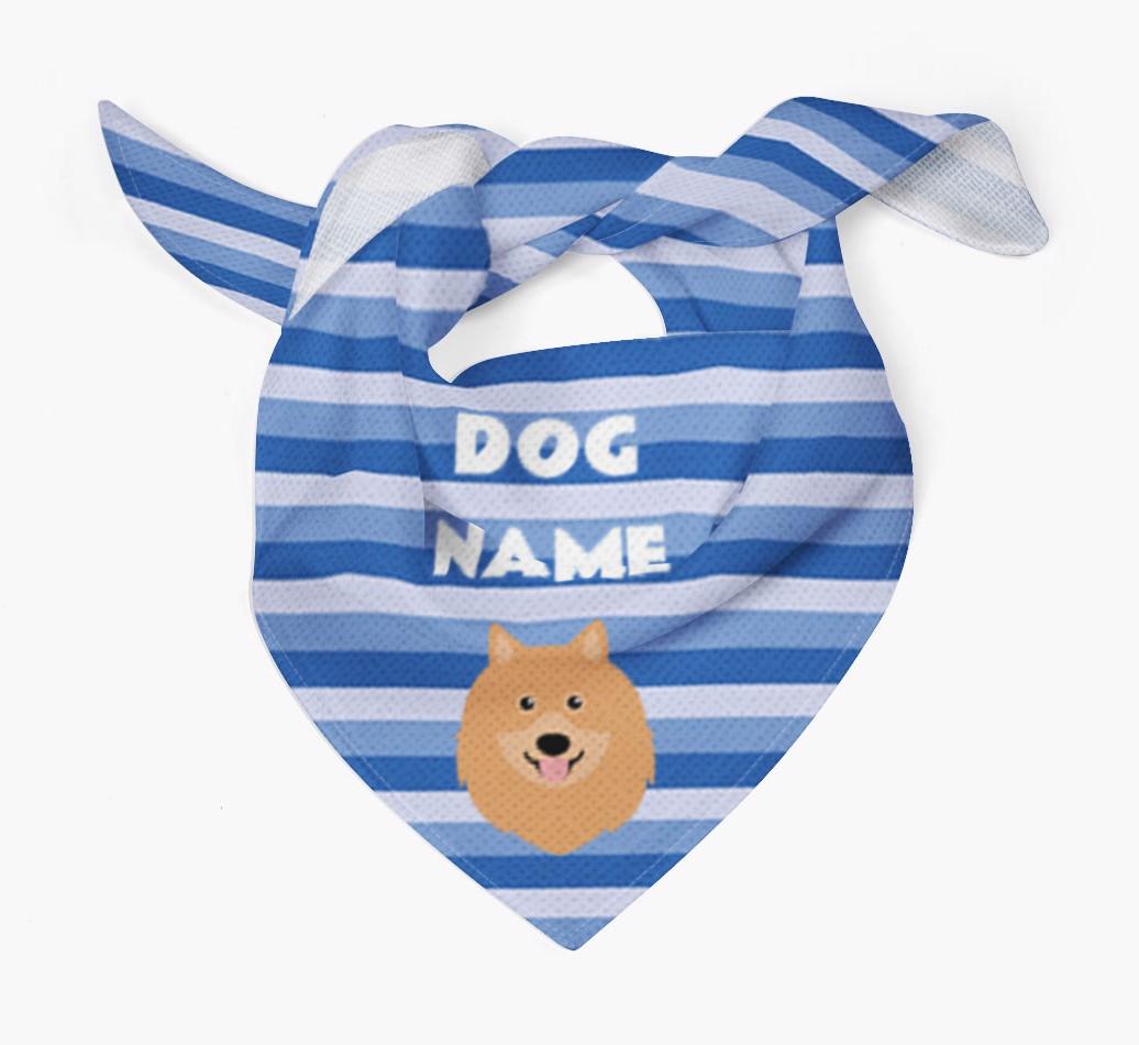 Personalized 'Stripes' Bandana for your {breedFullName}