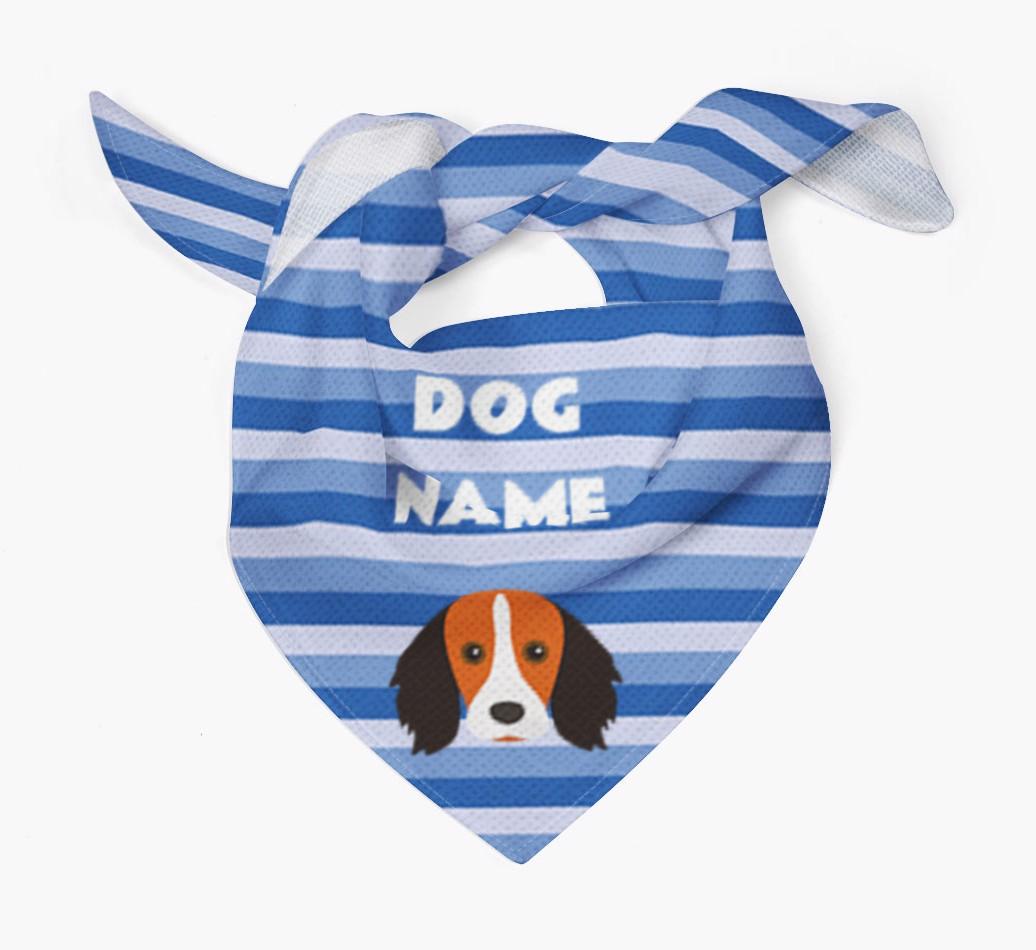 Personalized 'Stripes' Bandana for your {breedFullName}