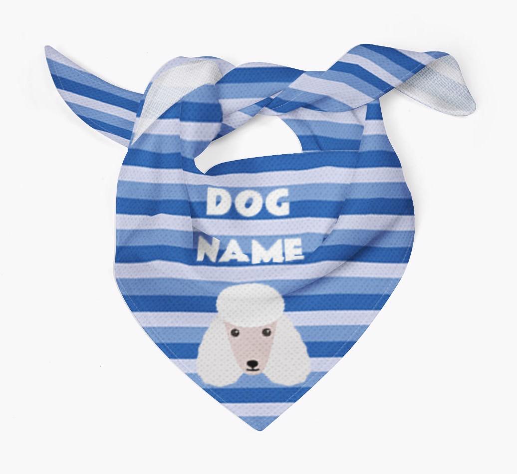 Personalized 'Stripes' Bandana for your {breedFullName}