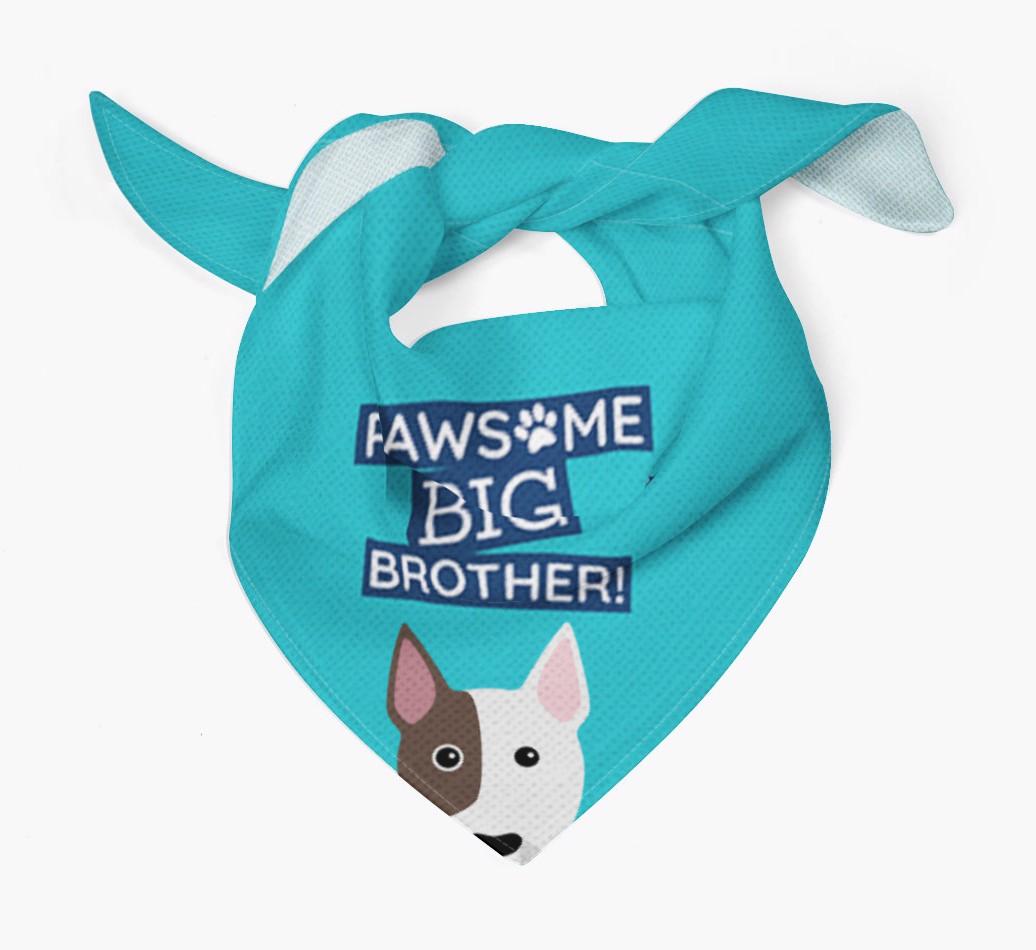 Pawsome Big Brother Bandana for your {breedFullName}