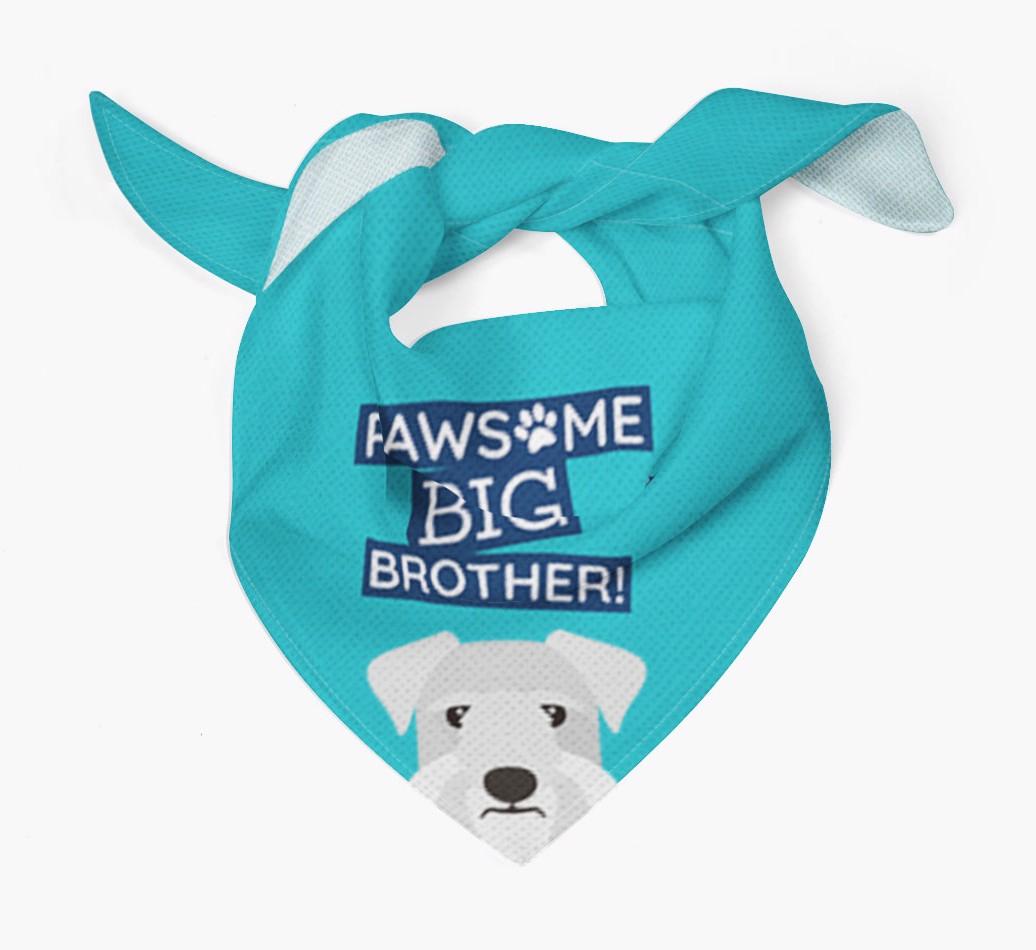 Pawsome Big Brother Bandana for your {breedFullName}