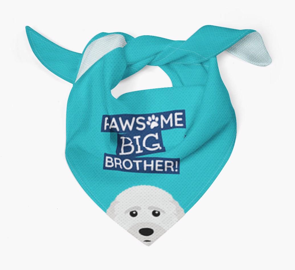 Pawsome Big Brother Bandana for your {breedFullName}