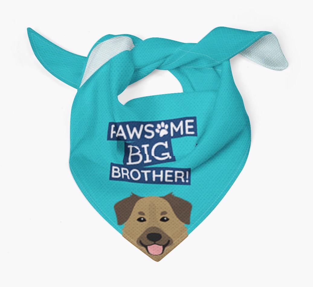 Pawsome Big Brother Bandana for your {breedFullName}
