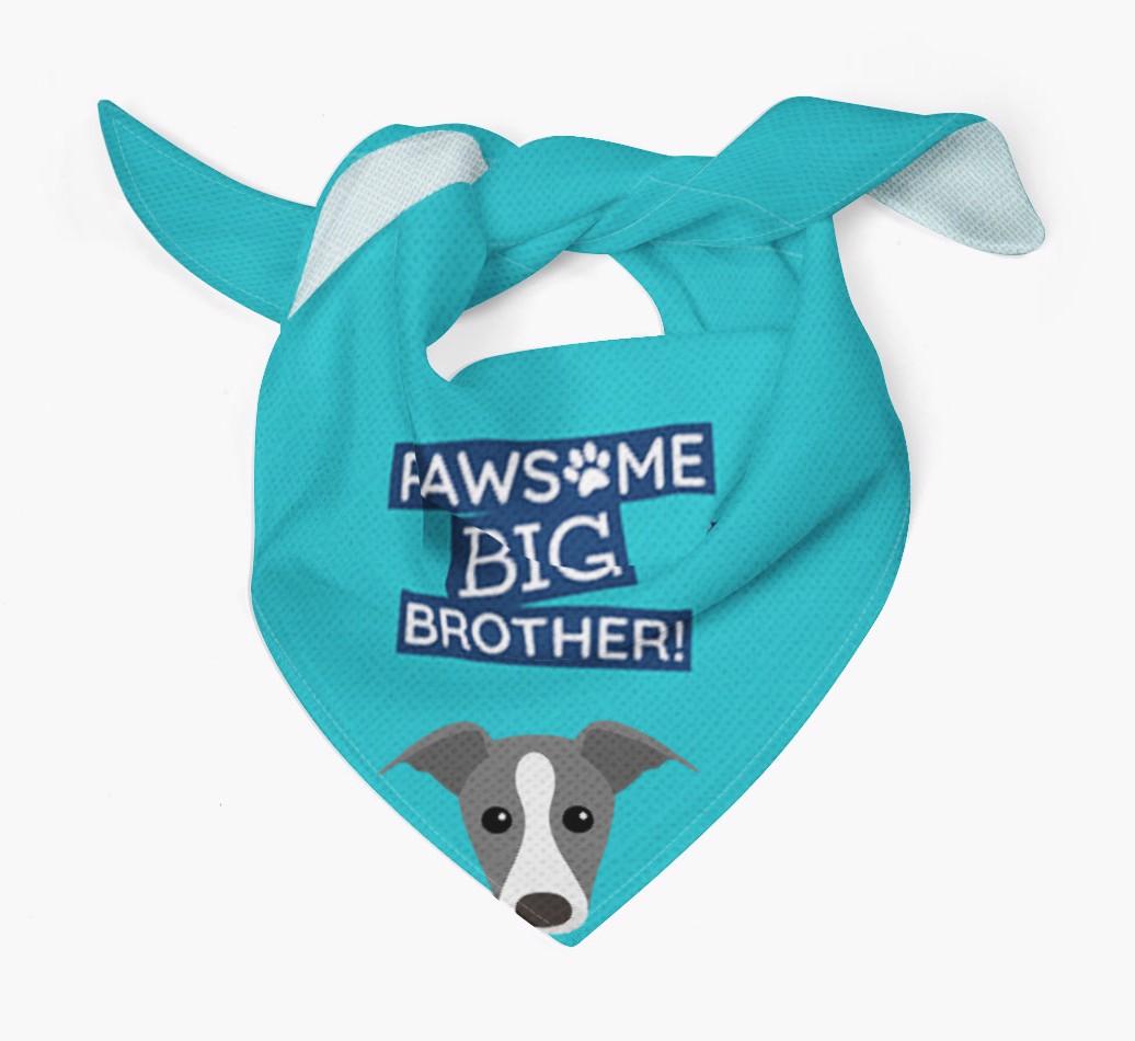 Pawsome Big Brother Bandana for your {breedFullName}
