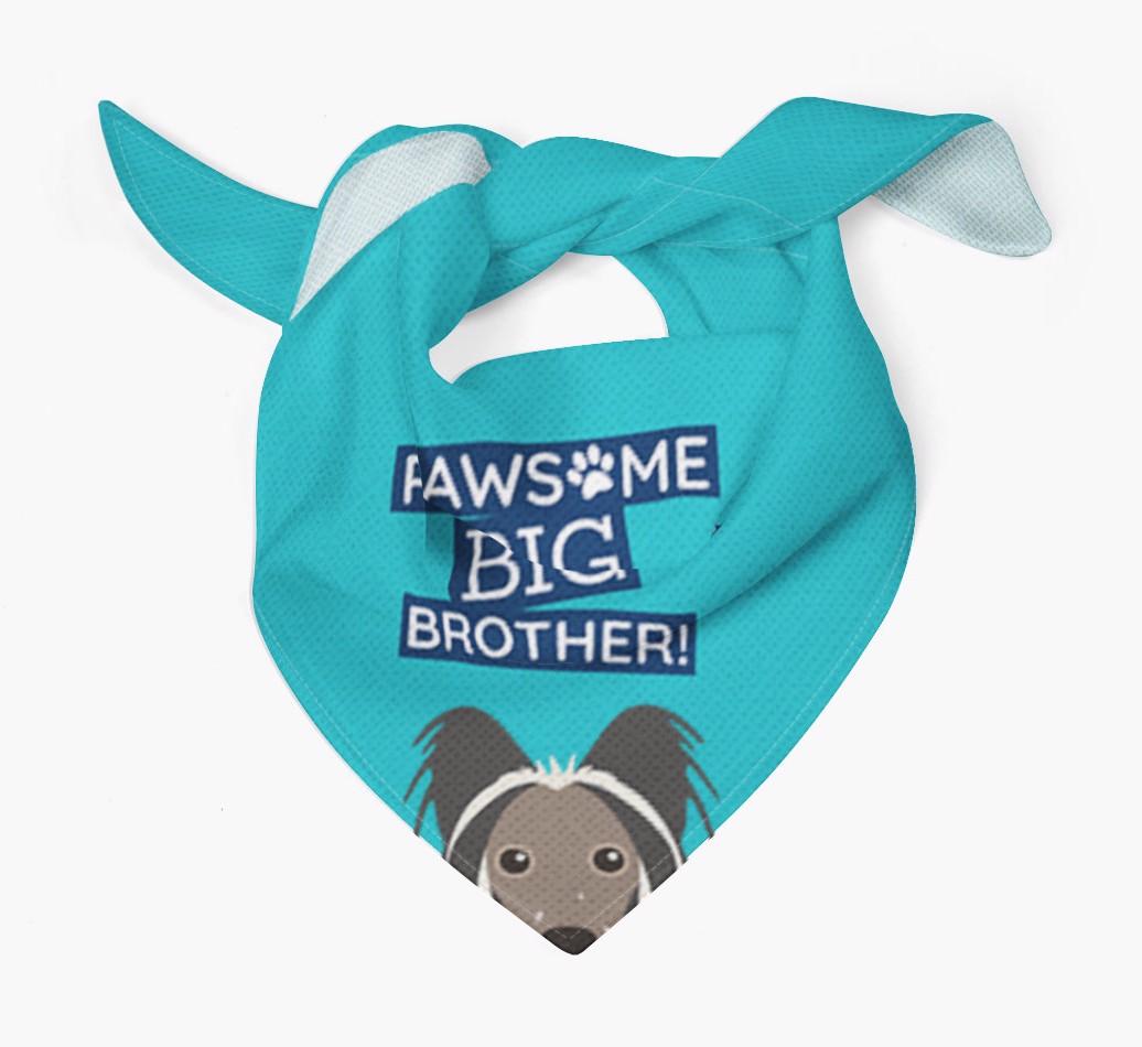 Pawsome Big Brother Bandana for your {breedFullName}