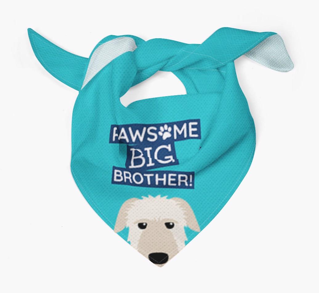 Pawsome Big Brother Bandana for your {breedFullName}