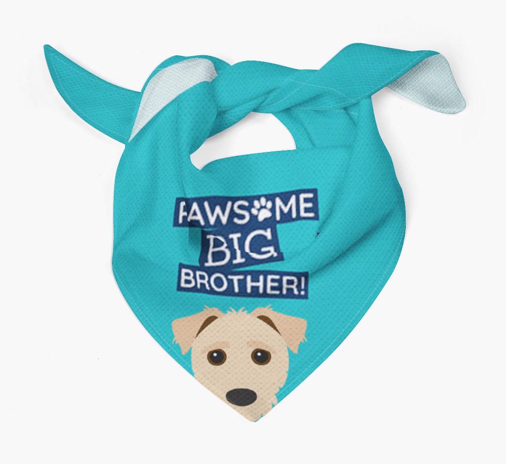 Pawsome Big Brother Bandana for your {breedFullName}