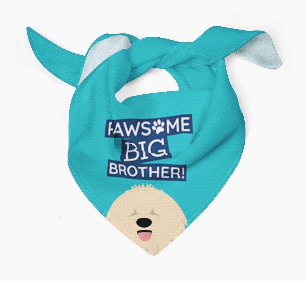 Pawsome Big Brother Bandana for your {breedFullName}
