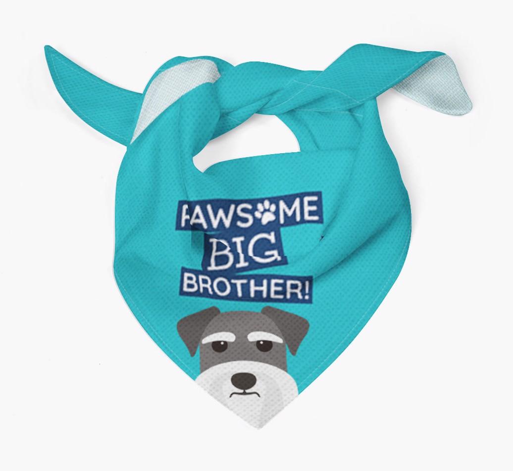 Pawsome Big Brother Bandana for your {breedFullName}
