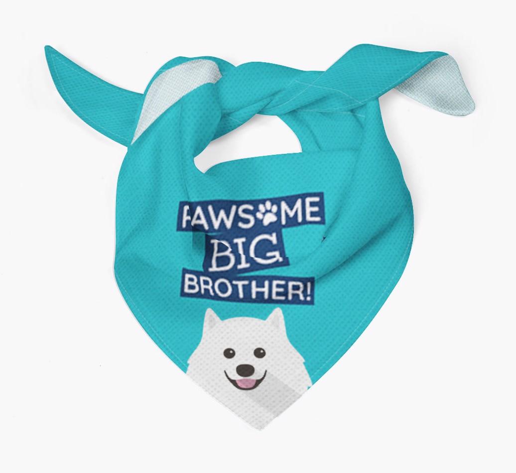 Pawsome Big Brother Bandana for your {breedFullName}