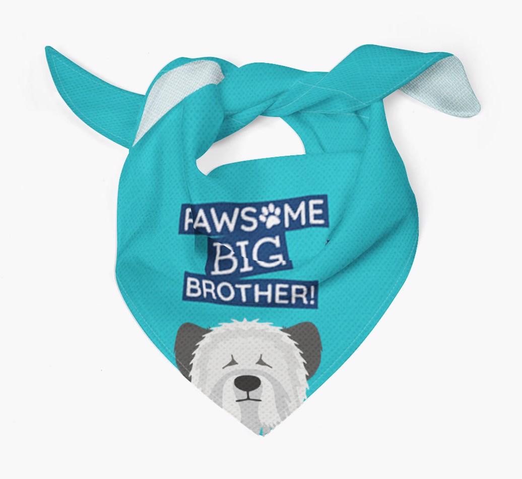 Pawsome Big Brother Bandana for your {breedFullName}