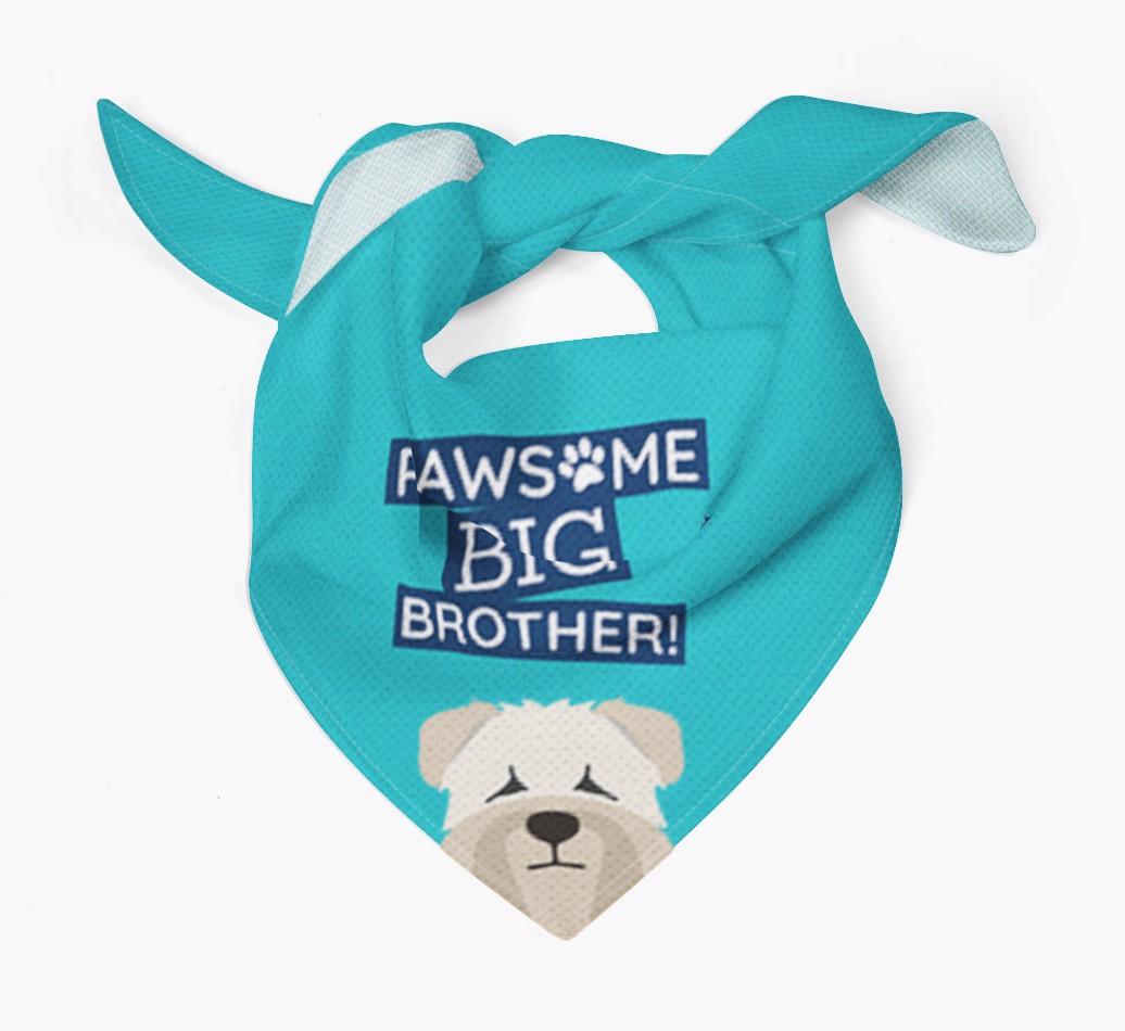 Pawsome Big Brother Bandana for your {breedFullName}