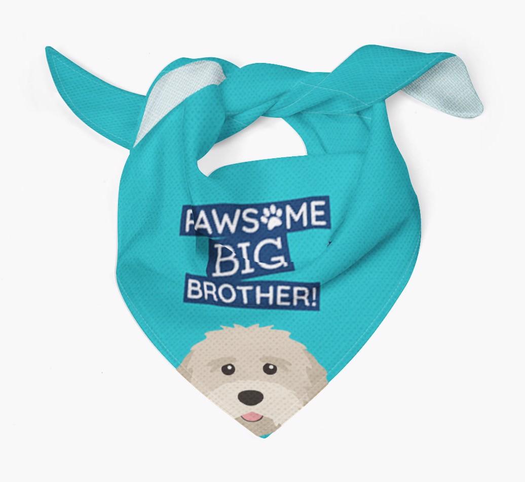Pawsome Big Brother Bandana for your {breedFullName}