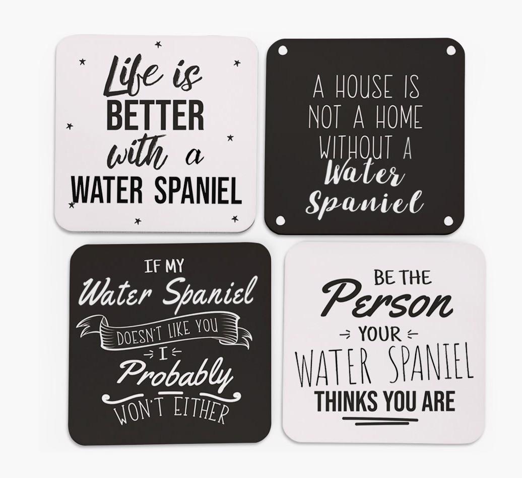 {breedFullName} Quote Coasters - Set of 4