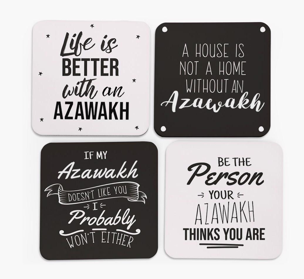 {breedFullName} Quote Coasters - Set of 4