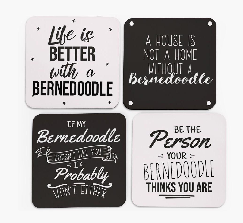 {breedFullName} Quote Coasters - Set of 4