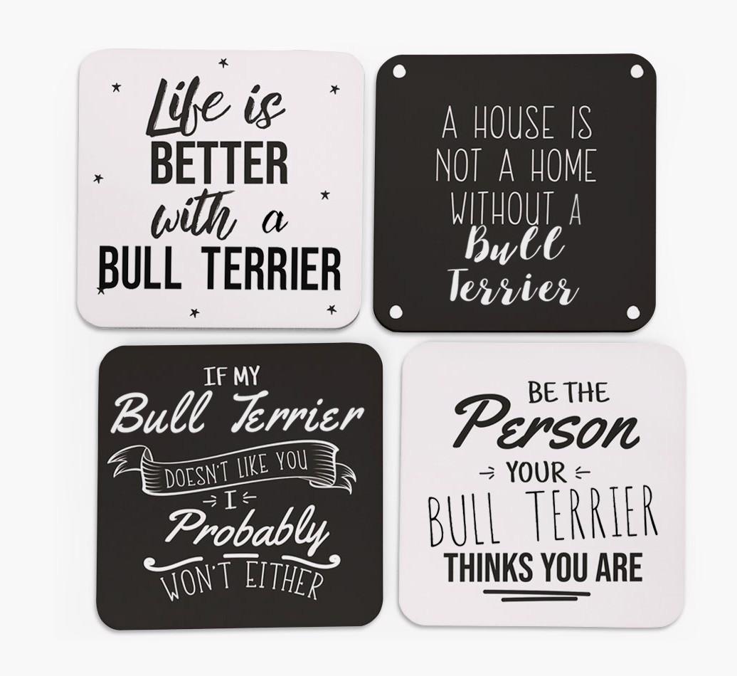 {breedFullName} Quote Coasters - Set of 4