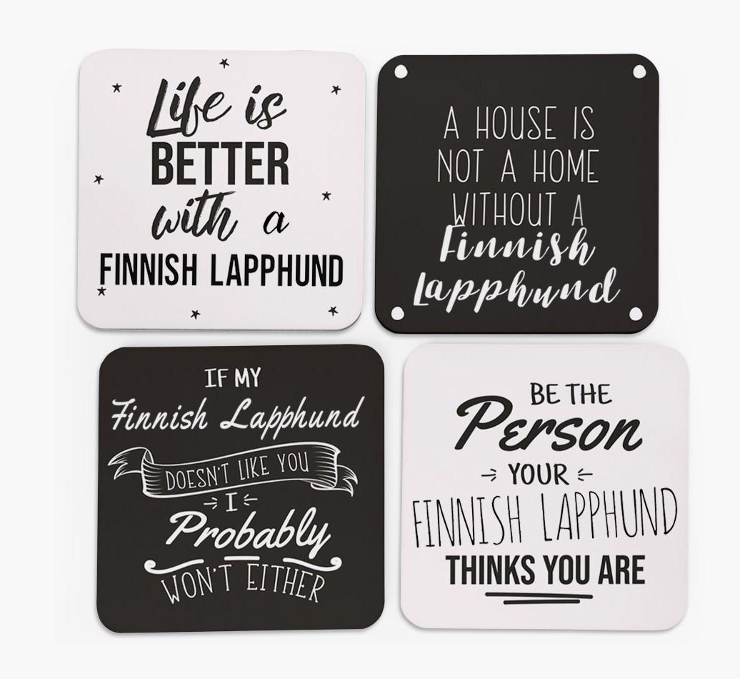 {breedFullName} Quote Coasters - Set of 4