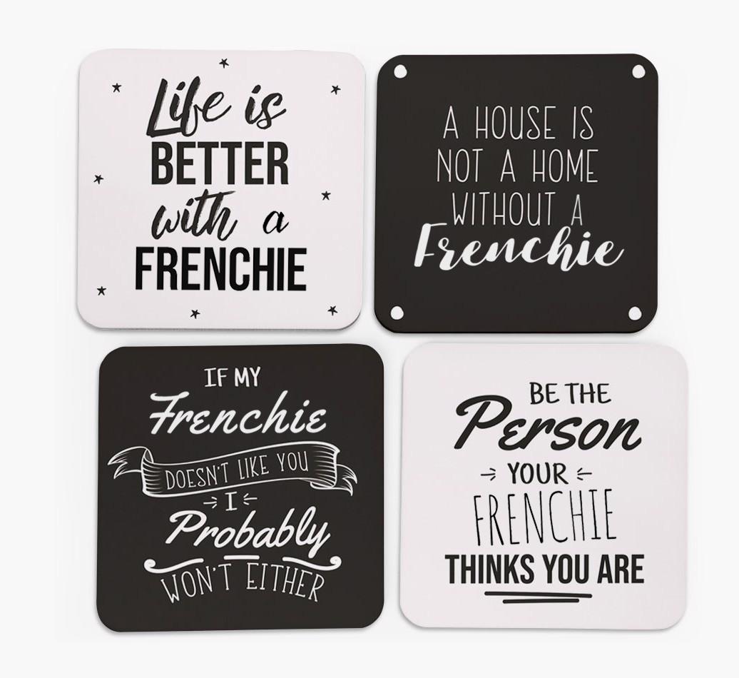 {breedFullName} Quote Coasters - Set of 4