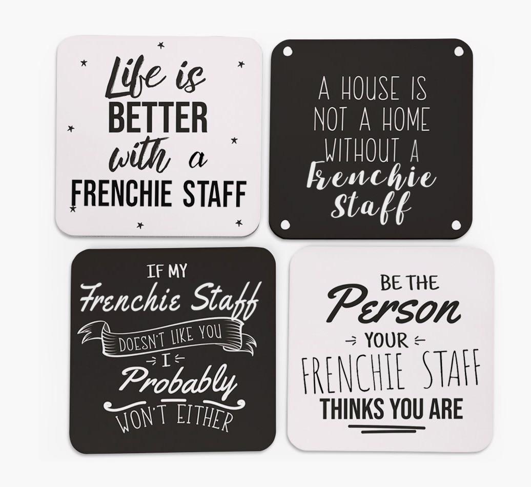 {breedFullName} Quote Coasters - Set of 4