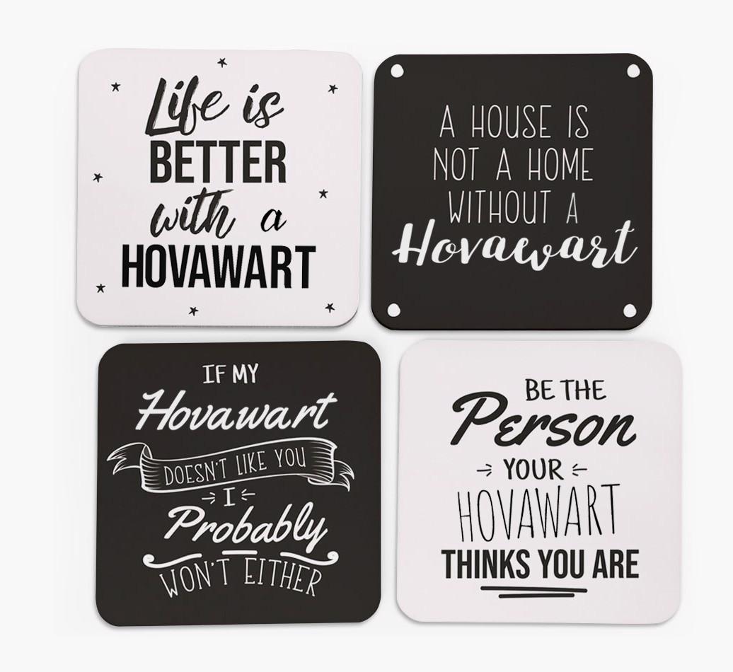 {breedFullName} Quote Coasters - Set of 4