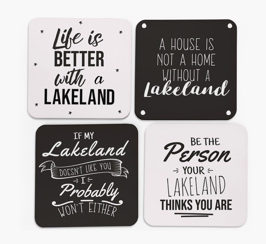 {breedFullName} Quote Coasters - Set of 4