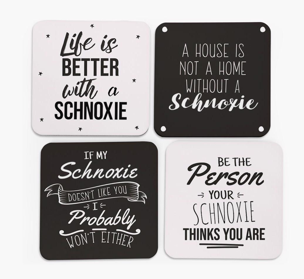 {breedFullName} Quote Coasters - Set of 4