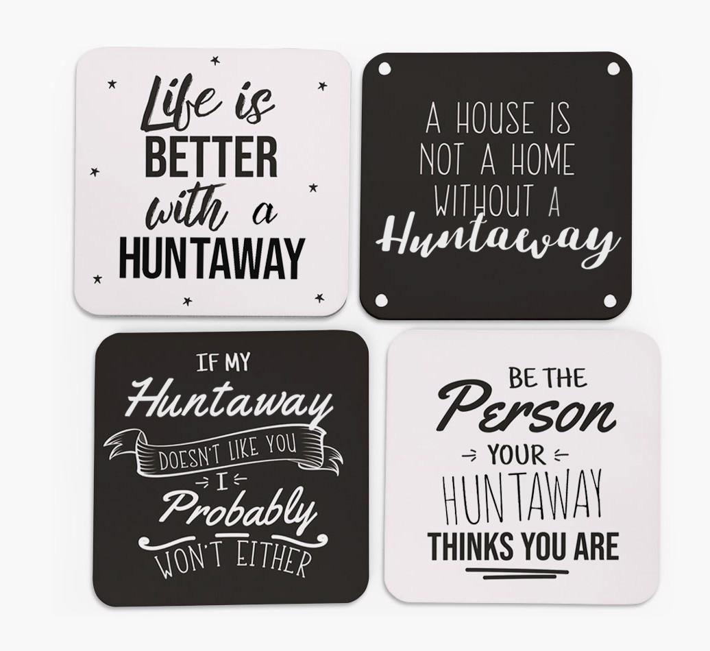 {breedFullName} Quote Coasters - Set of 4