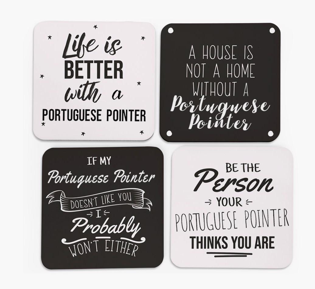 {breedFullName} Quote Coasters - Set of 4