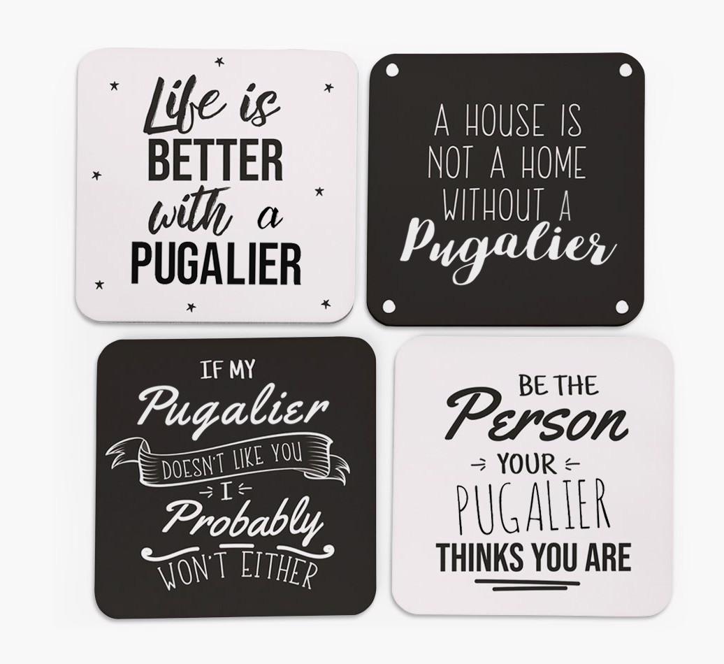 {breedFullName} Quote Coasters - Set of 4
