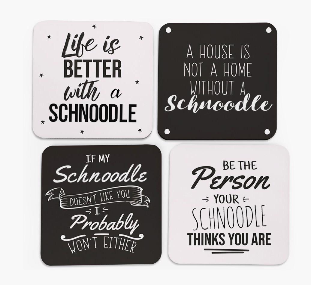 {breedFullName} Quote Coasters - Set of 4