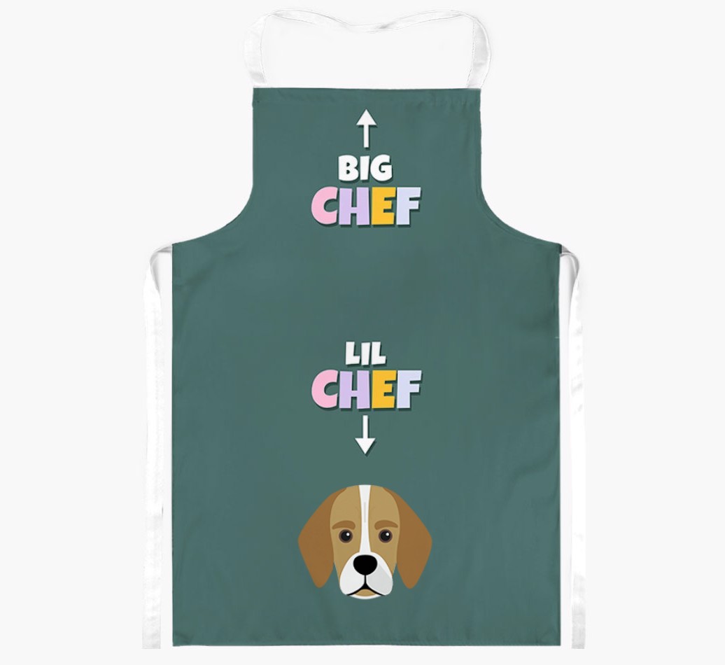 Big Chef, Lil' Chef: Personalised {breedFullName} Apron
