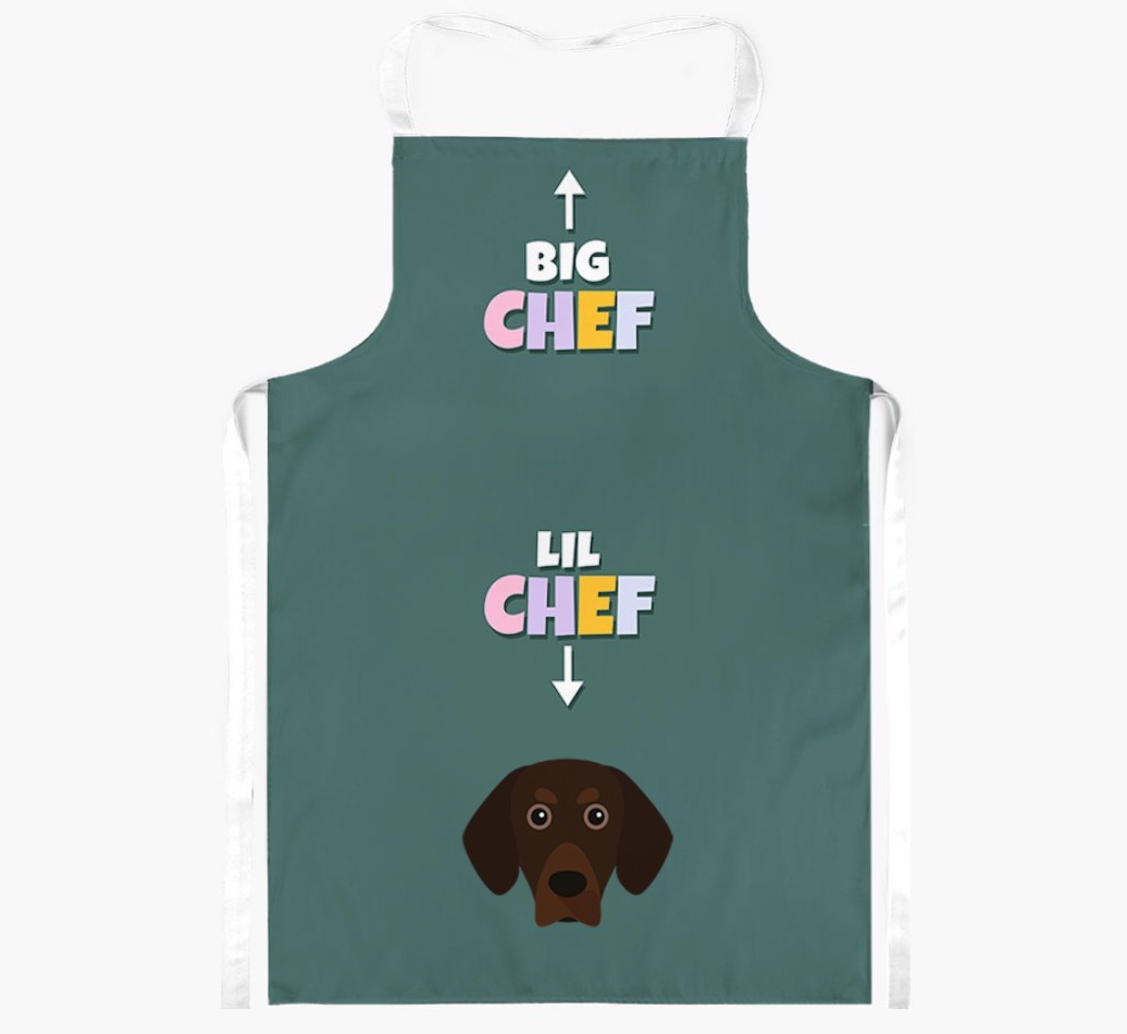 Big Chef, Lil' Chef: Personalized {breedFullName} Apron 