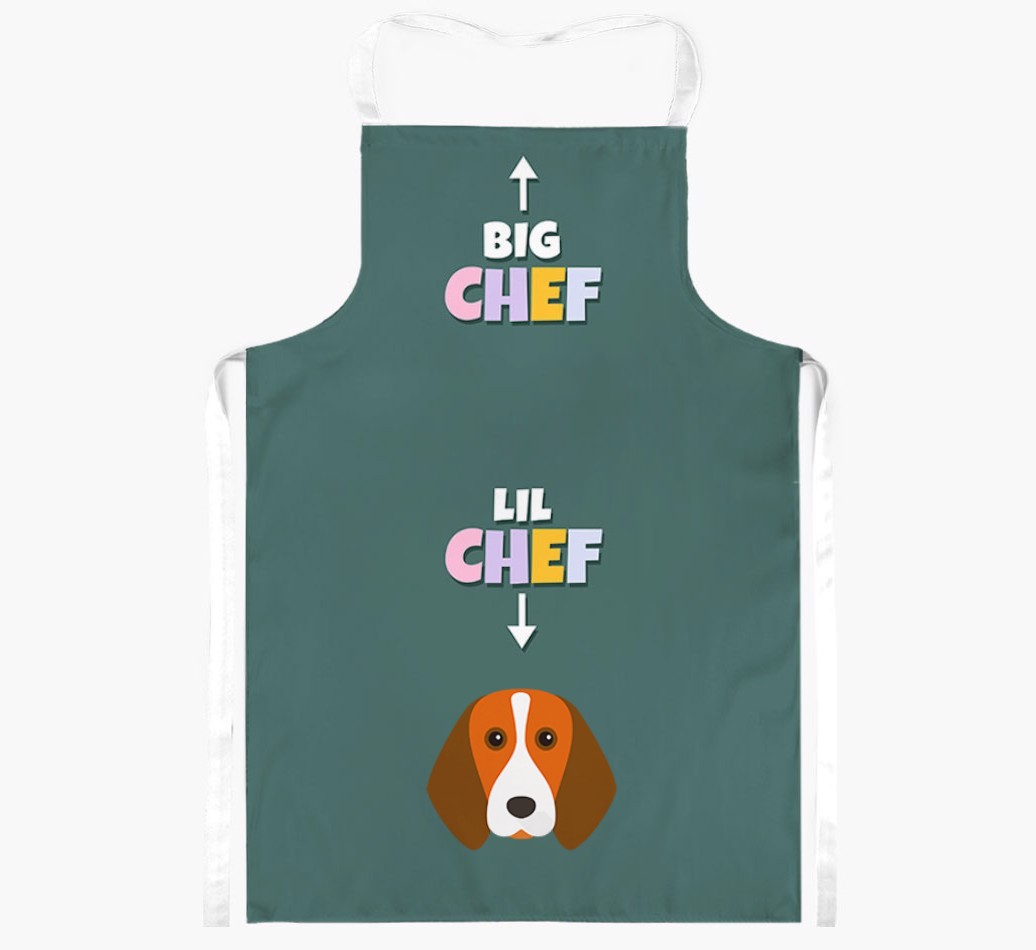 Big Chef, Lil' Chef: Personalised {breedFullName} Apron