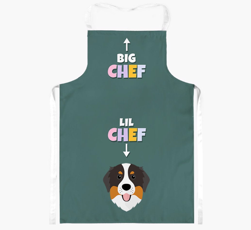Big Chef, Lil' Chef: Personalised {breedFullName} Apron