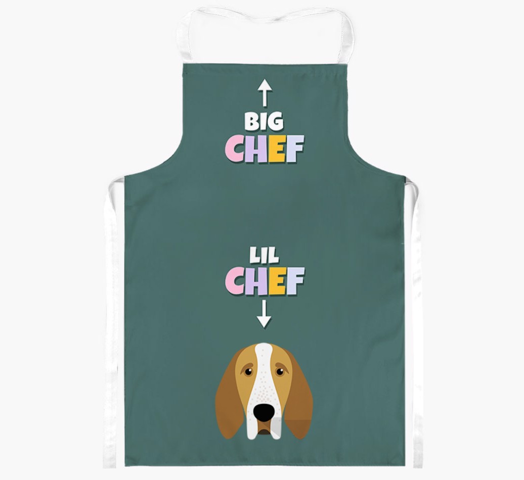 Big Chef, Lil' Chef: Personalised {breedFullName} Apron